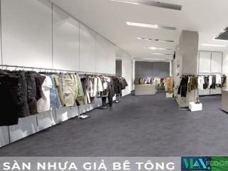 Sàn nhựa giả bê tông 3mm (Keo ngoài)