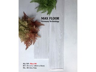 Sàn nhựa tự dán keo sẵn Maxfloor