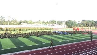 Thi công đường chạy điền kinh