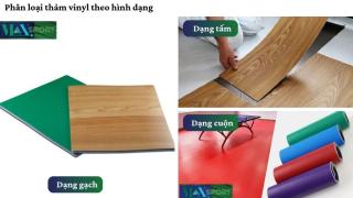 Các loại thảm vinyl ứng dụng trong nhiều lĩnh vực