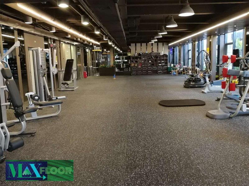 Thảm cao su lót sàn – Thảm cao su phòng gym