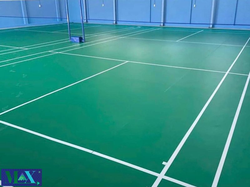Hướng dẫn vẽ đường kẻ sân cầu lông đơn và đôi